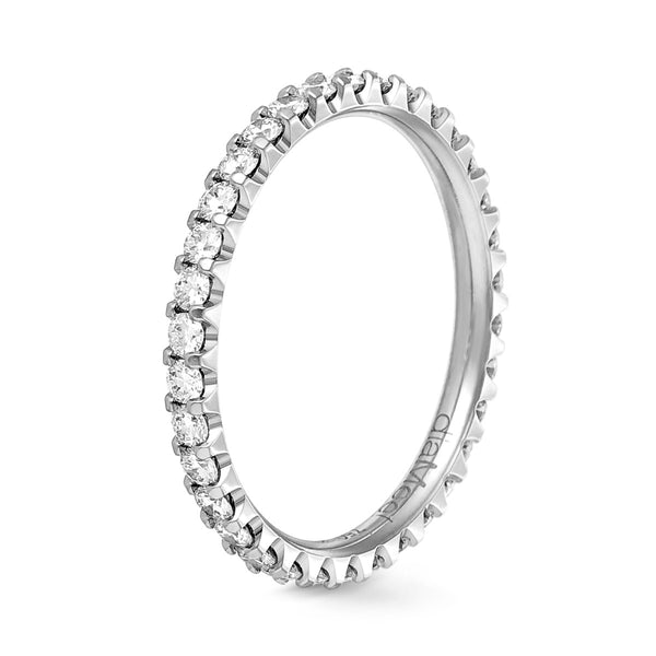 Prong- Set Prestige Diamond Eternity Ring  1.75 mm / 0.75 carat