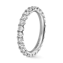 Alliance Diamants Serti 2 griffes Prestige - Tour complet 2 mm / 1 carat