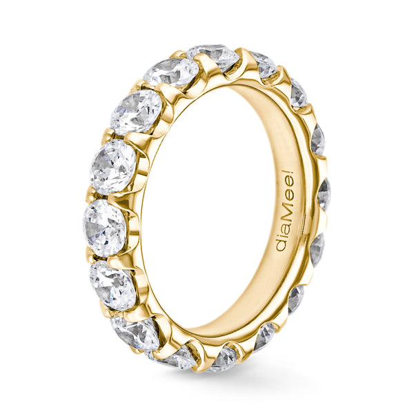 Alliance Diamants Serti 2 griffes Prestige - Tour complet 3.5 mm / 3 carats