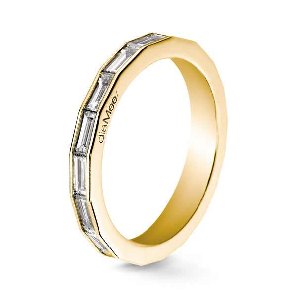 Baguette Diamond Wedding Band