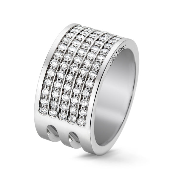 Lovelines Diamond Ring - 5 rows