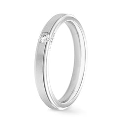 One4Mee Diamond Wedding Band - One 0.1 ct