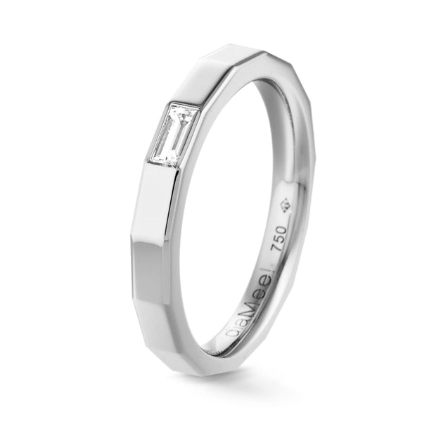 Diamond Shinee Wedding Band 2.7 mm