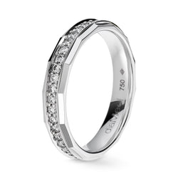 Zeek Zak Diamond Wedding Band - 4 mm