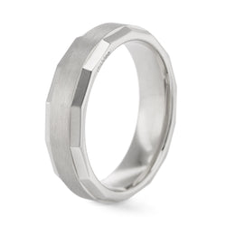 Zeek Zak Gold Wedding Band - 6 mm