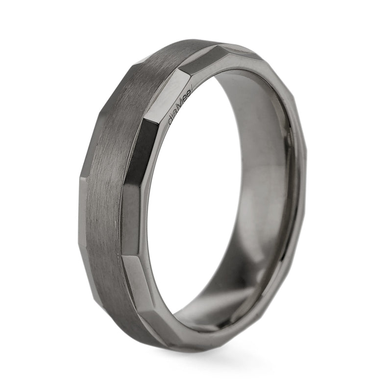 Zeek Zak Gold Wedding Band - 6 mm