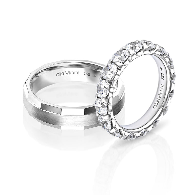 Zeek Zak Gold Wedding Band - 6 mm