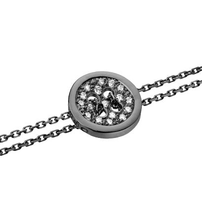 Love Bouton "Ultra Féminine" Or 750 + Diamants + Double Bracelet Or